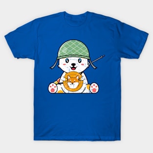 Shiba Inu Soldier T-Shirt